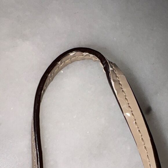 Coach Wristlet Bag Purse Wallet Tan Signature Wristlet Pouch - Picture 14 of 14